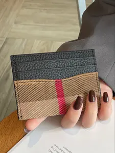 Women's Genuine Leather Card Holder, Small and Elegant Design, High-End Single Piece Ultra-Thin, New Arrival 2026 Trendy Style