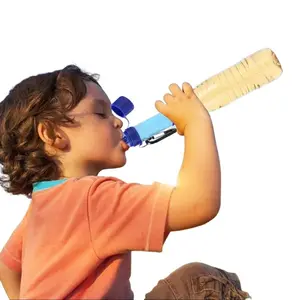 Kabru Portable Water Filter for Survival and Outdoor Camping. Purify Drinking Water Safely!
