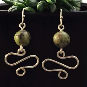 wire wrapped earrings