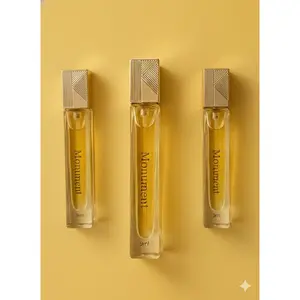 Aurora Scents Monument Gold (M) EDP 9ml - Pink Pepper Unisex Perfume for Men & Women, Luxurious & Sophisticated Fragrance