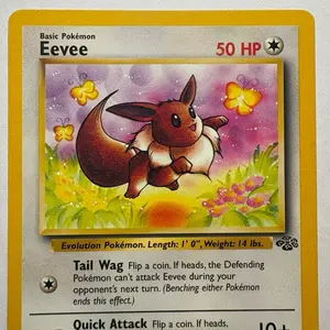 Eevee (Jungle) 51/64 Pokémon TCG 1999 LP+