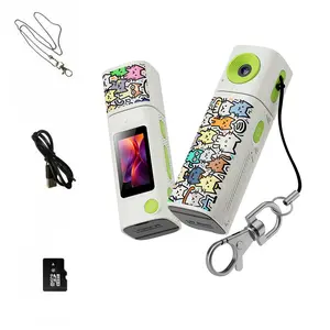 G10 Pocket Video Recording Camera | Stylish pendant design, minimalist Instagram aesthetic | 230° rotating lens | Automatic Ultra-light compact camera | Ideal for teens' outdoor adventures | Vlogging | Wearable Recording Camera