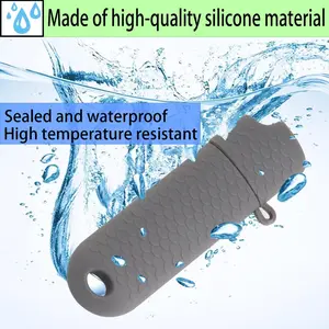 Waterproof Lighter Case Cover Holder for BIC Regular Lighters Sleeve Type J6 Outdoor Survival Multipurpose Seal Lighter Pouch,with Retractable Lighter Holder for Hiking and Camping