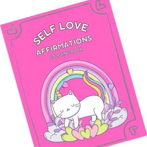 Self Love Affirmations Coloring Book