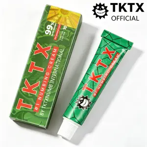 TKTX Tattoo Numbing Cream | Limited Edition 99% Very Strong | Tattoos | Laser Removal | Waxing | Eyebrow Threading | Cosmetic Cream 10g.