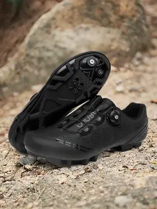 Unisex Mountain Lock Shoes, Anti-Slip Shock Absorption Wear-Resistant, Outdoor Trail Running & Light Off-Road Cycling, All Seasons
