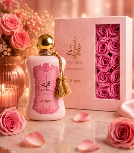 Zimaya Fatima Extrait De Parfum 100ml Luxury Floral Rose Perfume for Women Long Lasting Premium Fragrance