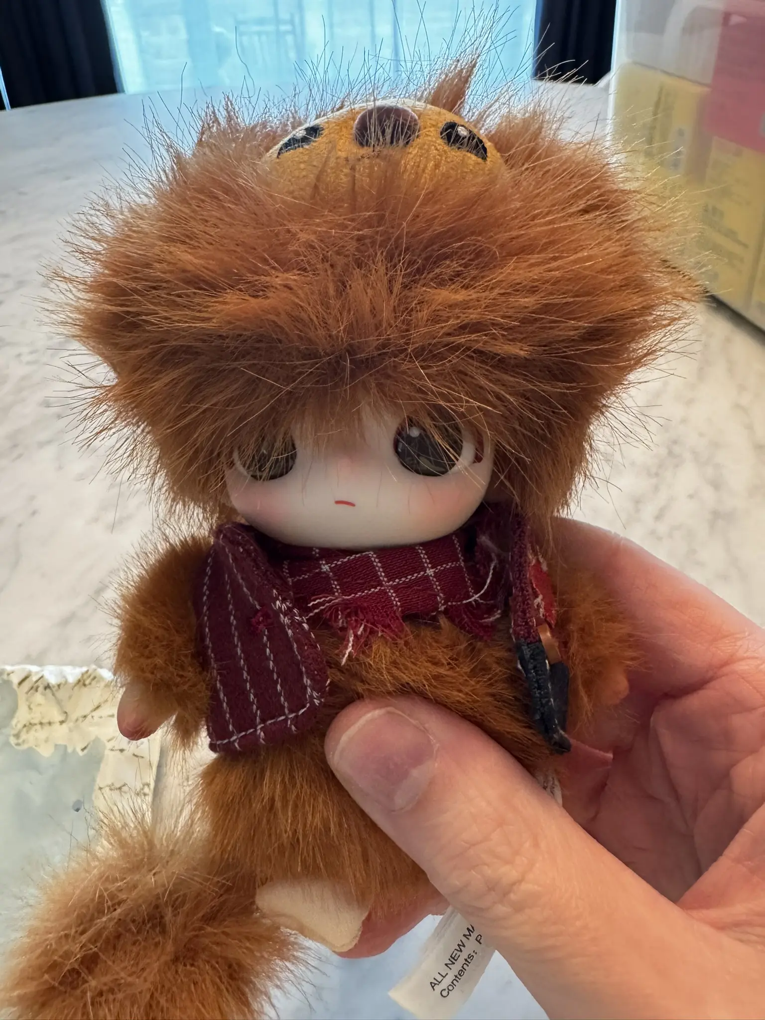 Dimoo the Secret Theatre Club - Vinyl Plush Pendant Box - Timid Lion NO BOX