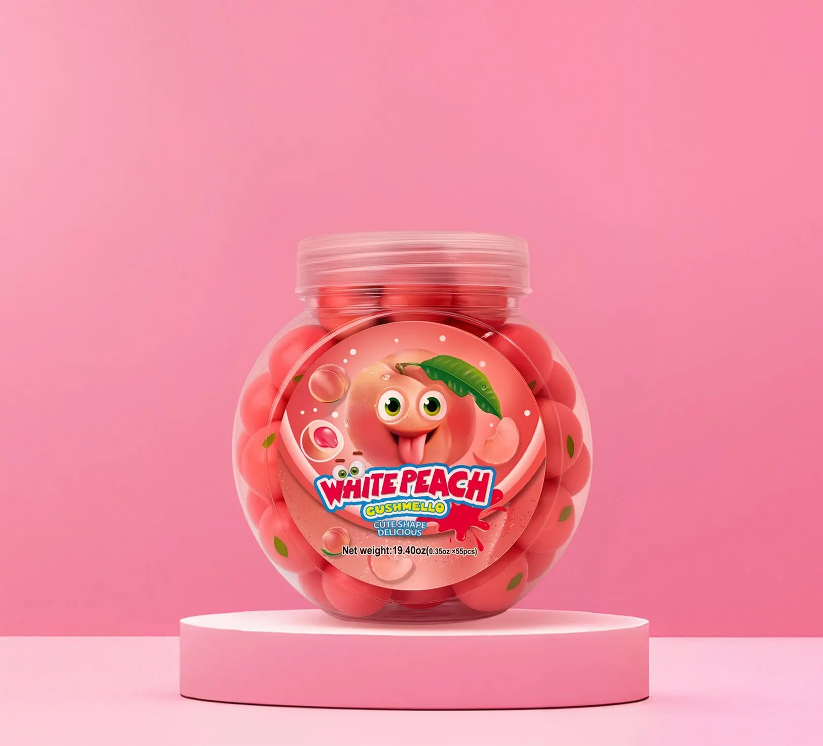 Zoomi™ Gushmello - White Peach Jar
