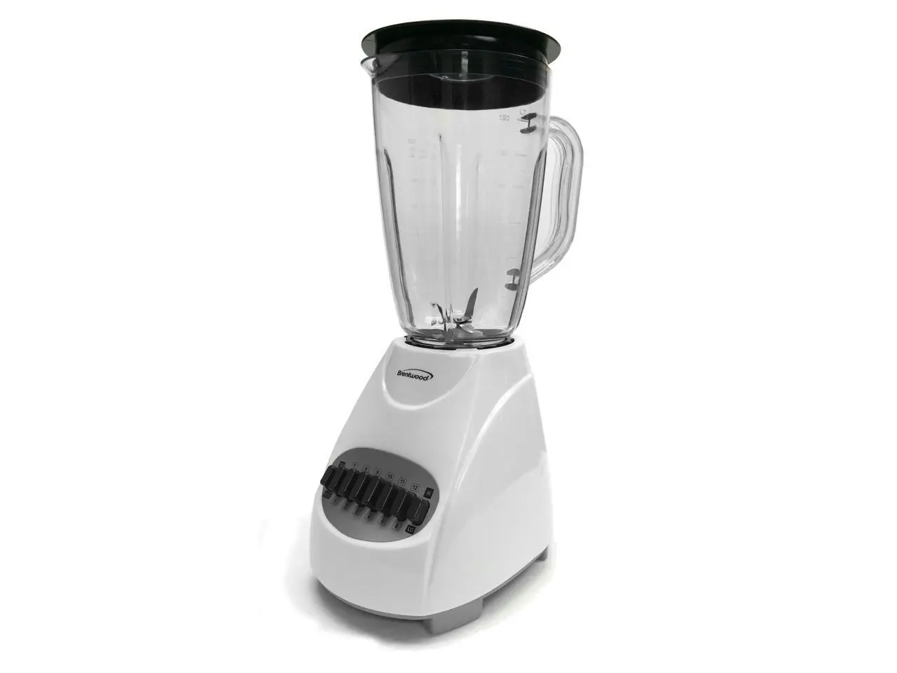 Brentwood Home Kitchen 12-Speed Blender With 1.5 Liter Plastic Jar White Brentwood Home Kitchen 12-Speed Blender With 1.5 Liter Plastic Jar White