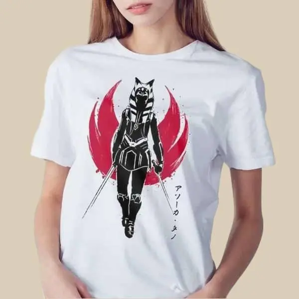 Ahsoka Tano Star Wars Movie T-Shirt Merch Collection