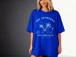 Comfort Colors Family Vacation Shirts, Custom Group Matching Tshirt, Personalized Family Beach Trip Shirt, Summer Family Reunion Tee