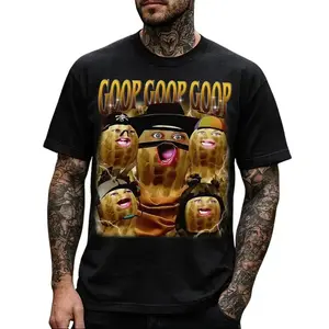 Funny The Burnt Peanut GOOP Bungulato Homage Shirt 90s Bootleg Internet Viral Meme Trendy Weird Humor T-Shirt for Fans