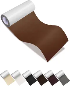 Self-Adhesive Repair Patch, Anti Scratch Sofas Patch for Couch,  Seat, DIY Furniture Upholstery, Handbags, Jackets (Light Brown)