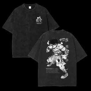 Camisa Ippo Makunouchi Hajime No Ippo Retro Vintage Unisex Anime Manga Shirt, Fashion Cotton, Full Colors, Full Sizes, For Men, For Women