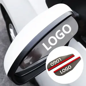 2 Piece Car Rearview Mirror Rain Visor, Side Rain Shield Guard, Sunshade, Snow Protection, Universal Driving Safety Accessory, Car Accessories