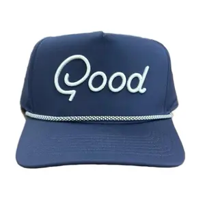 Good Good Ideal Rope Hat - Navy / Grey Rope