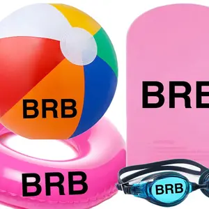 Summer Bundle: Arm Floaties, Swim Goggles, Beach Ball & Swim Tube for Boys & Girls