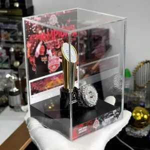 American University Football Honor Trophy, Top Level College Football Event Display Piece, Elite Fan Showcase Decoration