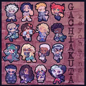 GACHIAKUTA keychains