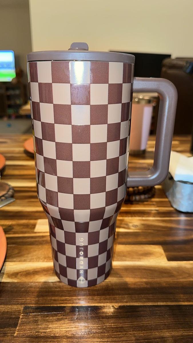 Item: Autumn Checkers, 40oz