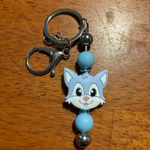 Beaded Bar Keychains