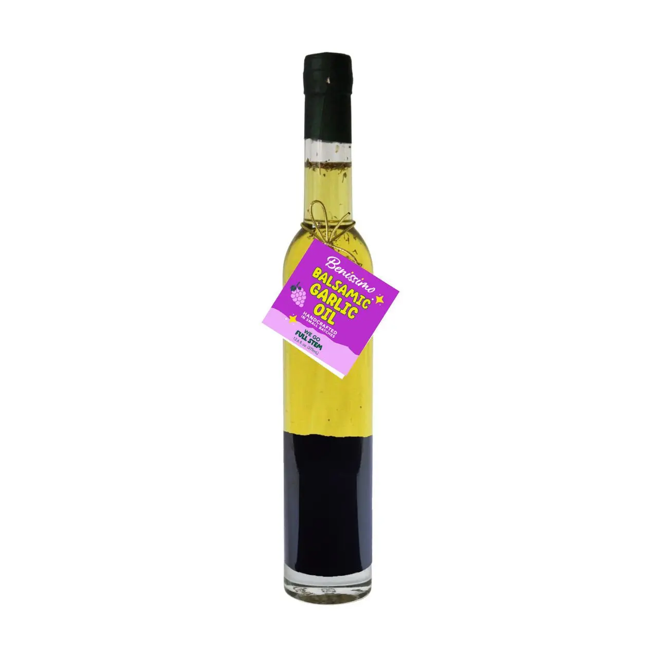 Balsamic Garlic Oil, Tall Round (12.7 fl oz)