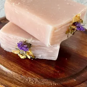 English pear & Fressia soothing moisturizing tallow soap