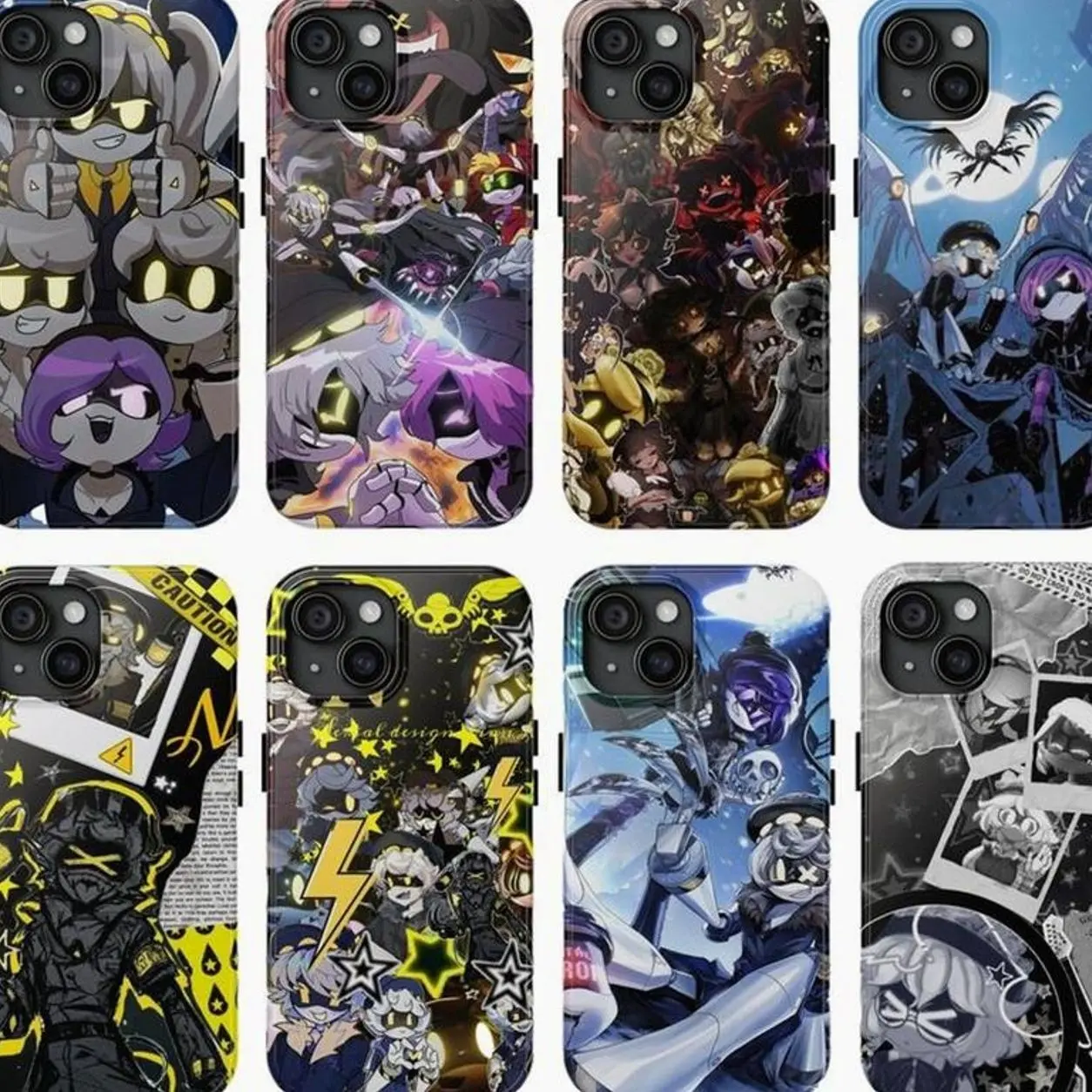 Murder Drones Phone Case, Animated Web Series Phone Case For Fans, For Iphone 16 15 14 13 12 11 Pro Max Plus X SE, Samsung S25 S24 S23 S22 S21, Google Pixel 9 8 7 6 5 4 J Q