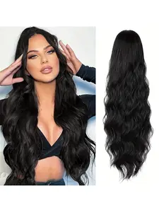 Deep Wavy Curly Drawstring Pony Tail Extensions Softer Synthetic Hair Daily Use Part, Braided Ponytail Extension, Ponytail Extension Hairpiece Accessory Naturallooking Hair Tanglefree Hair Highquality Extensions Synthetic Soft Hairpieces