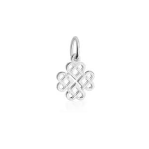 Celtic Knot Charm Silver Mini