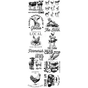 FARMERISH PREMADE GANGSHEET  - 22X60