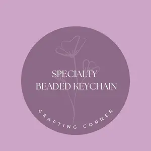 Specialty Beaded Keychain