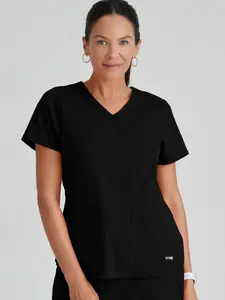 Grey's Anatomy by Barco Spandex STRETCH Emma Women's 4-Pocket V-Neck Scrub Top