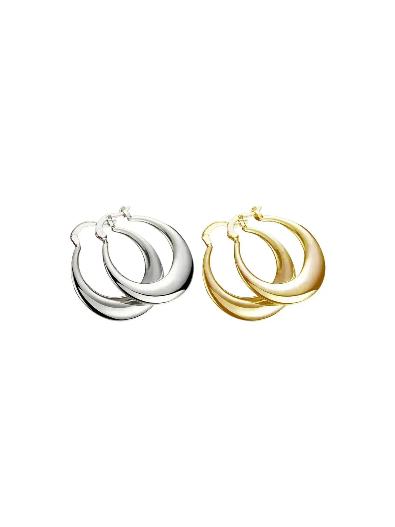 Silver*1 pair+Golden*1 pair