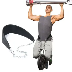 Pull-Up Belt for Upper Body Strength Training, Weighted Waist Belt for Gym Workouts, Fitness Equipment for Barbell Exercises