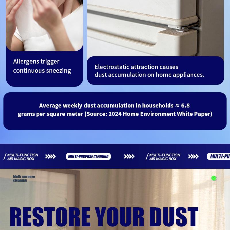 Liapu Air Purifying Box - Multi-Functional Odor Eliminator with Wide Coverage, Perfect for Removing Smells in Home, Office, and Car Interiors, No Trace Formula