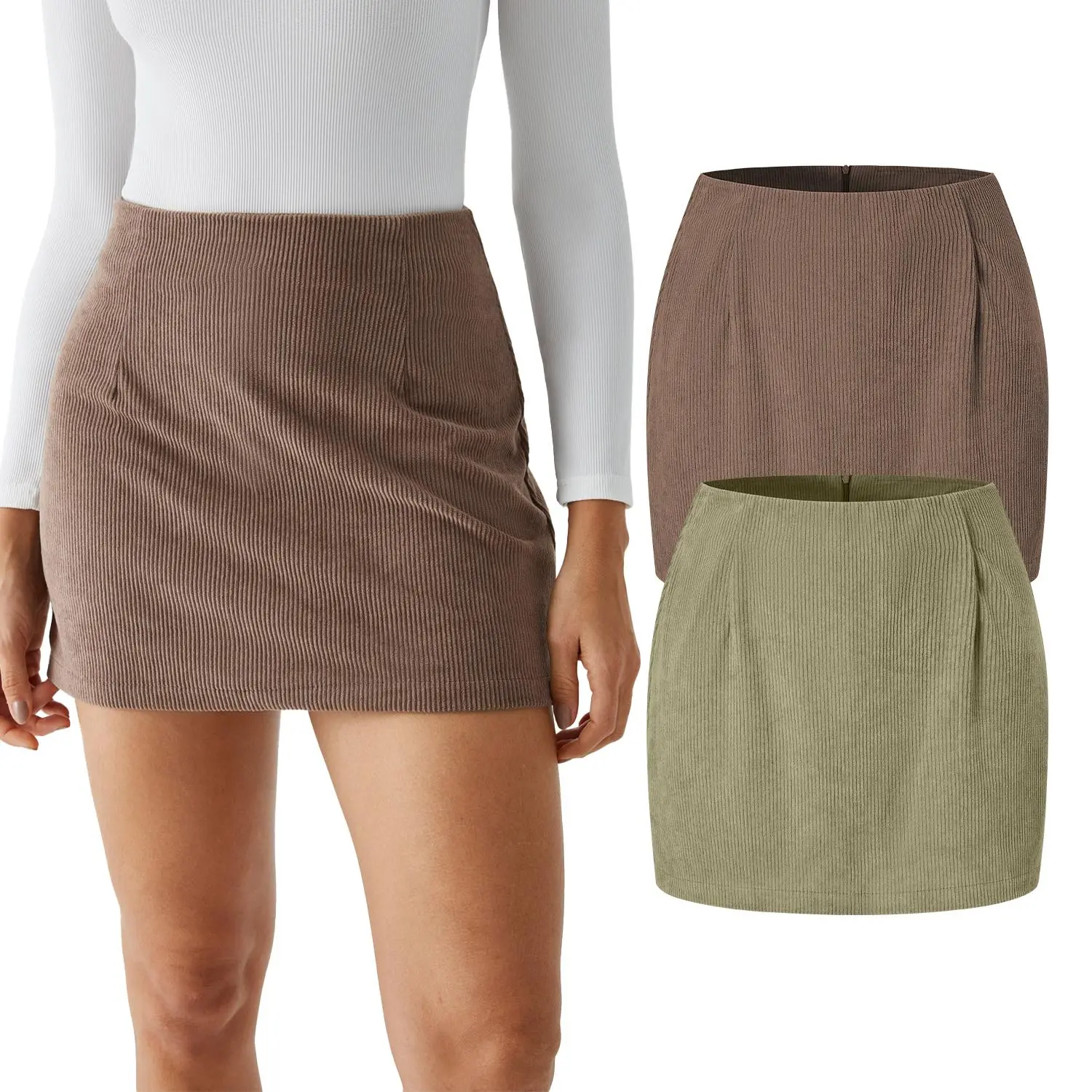 Cocoa Brown+Fresh Grass Green