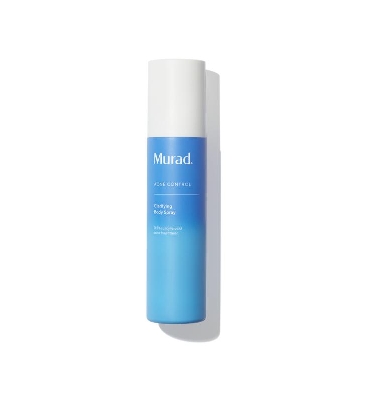 Acid-Based Anti-Acne Clarifying Body Spray - Acne Clearing Product with Menthol Aroma, Calming Treatment, Moisturizing Skincare Solution for Anytime Care
