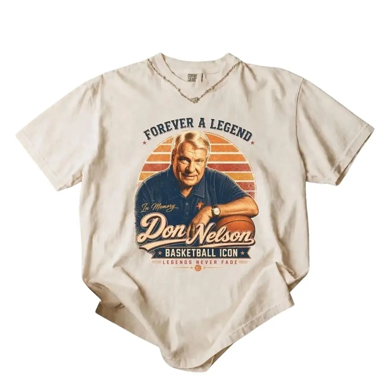 Don Nelson Memorial Shirt: Basketball Legend Tribute Tee, Retro Coach Graphic T-Shirt