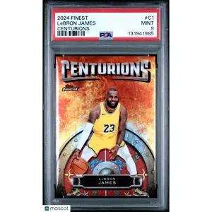 2024 Topps Finest Centurions LeBron James #C1 PSA 9
