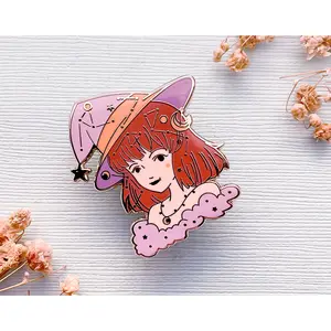 November Witch Topaz Enamel Pin