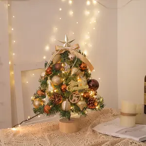 Christmas tree Small tree Christmas decorations with lights Christmas tree decorations