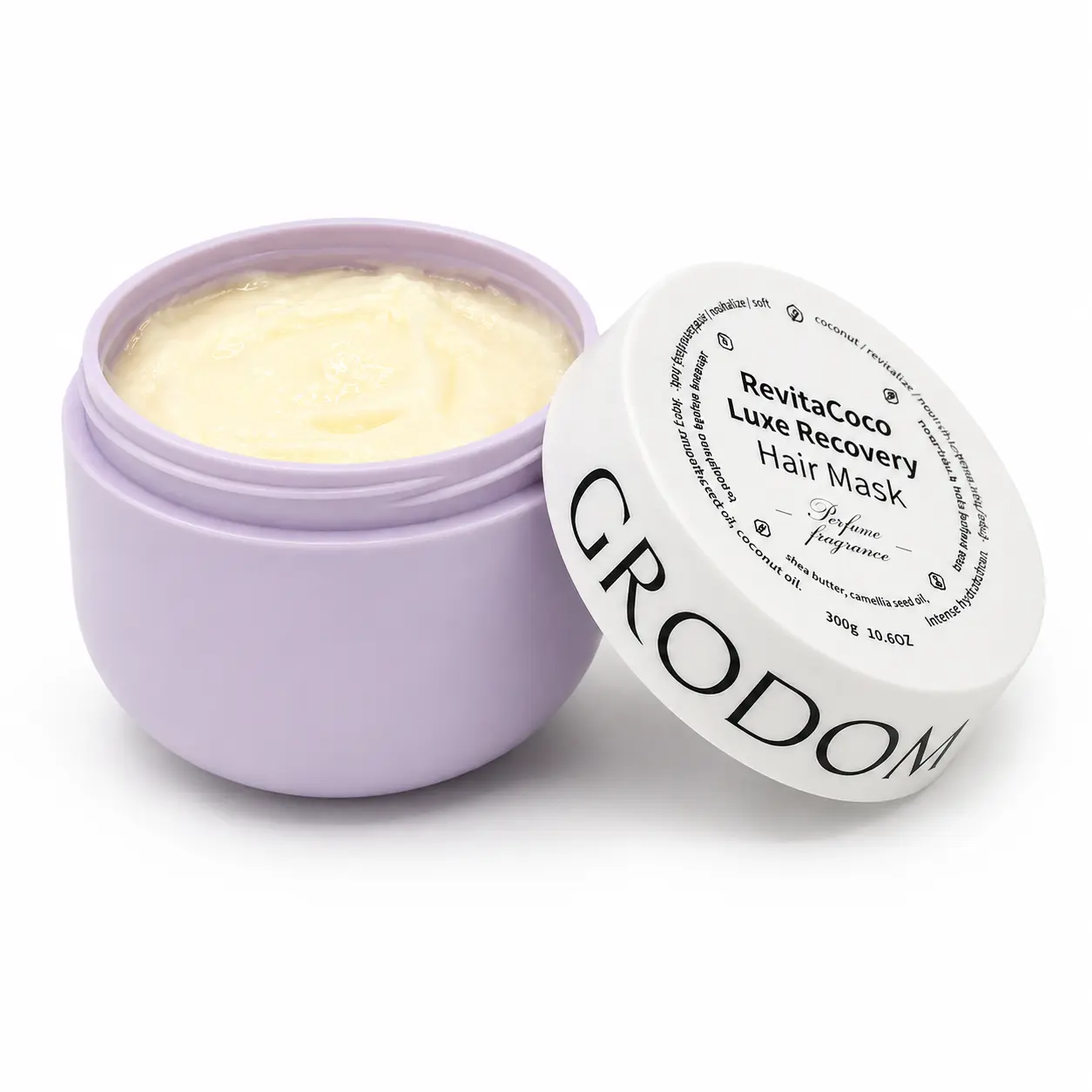 【Summer Deals】GRODOM Hair Mask with Keratin 300g 10.6OZ- Gentle Deep Conditioning Treatment for Hair & Scalp Care, Hair Mask Shampoo, Alcohol-Free Nourishing Moisturizing / Hydration-based Hair Products Hair Mask Boost