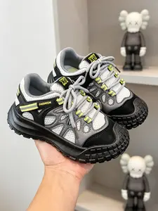 Kids Breathable Mesh Hiking Shoes, Anti-Kick Non-Slip Outdoor Sneakers, Quick-Dry Water Shoes for Boys Girls, Lightweight Breathable Footwear, Youth Shoes