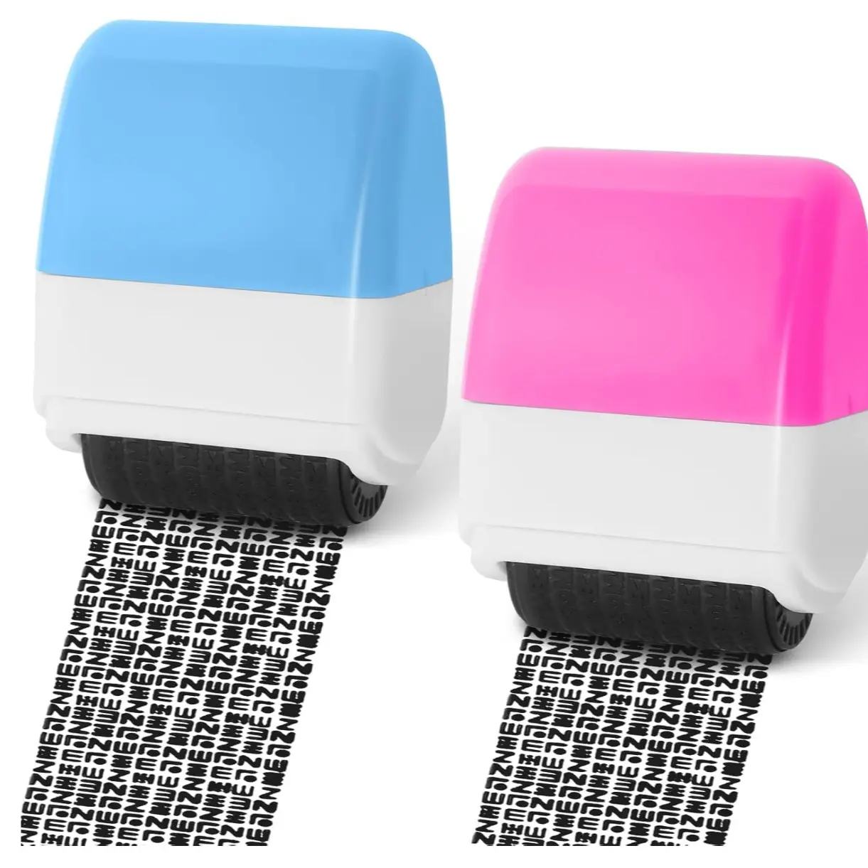 Identity Protection Roller Stamp for Privacy & Address Security, Office Stationery, Identity Theft Prevention, Confidentiality Seal, Office Supplies