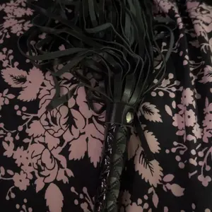 Premium Riding Whip with Red Heart Design & Metal Studs - Non-Slip Training Accessory for Outdoor Sports, Fit