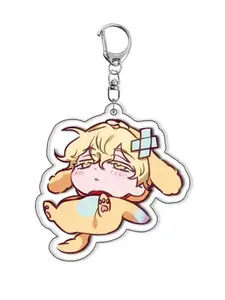 New Trendy Korean Cartoon Alien Stage Chibis Keychain Series, Digital Keychains for Men and Women, Backpack Accessories, Cosplay Jewelry Gift