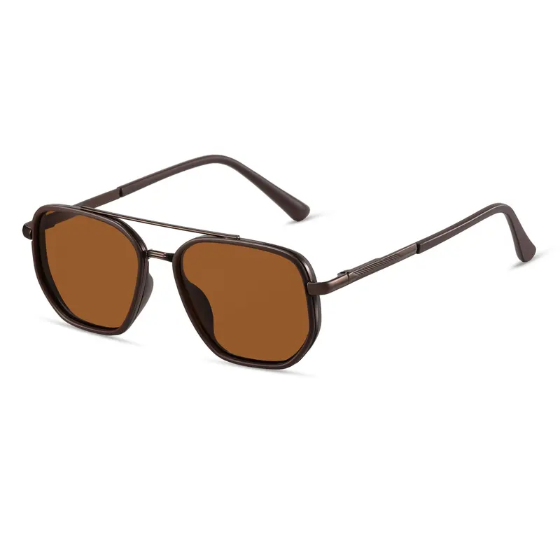 KIMORN Women's Polarized Aviator Sunglasses - Trendy Vintage, UV400 UV Blocking, Hair-Safe Tangle-Free Full Rim Metal Frame, for Driving Outdoor Sports, Women's Fashion Eyewear Accessories, Trendy Vintage Sunglasses, Uv Blocking Sunglasses