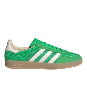 adidas Mens Gazelle Indoor Lace Up Sneakers Shoes Casual - Green